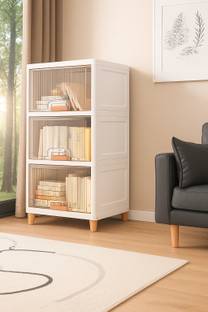 Keekos Closet Organizer Boxes Storage Bins Foldable Clothes/Toys/Office Supplies/Snacks PP Collapsible Wardrobe