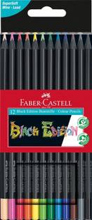FABER-CASTELL BLACK EDITION TRIANGULAR Shaped Color Pencils