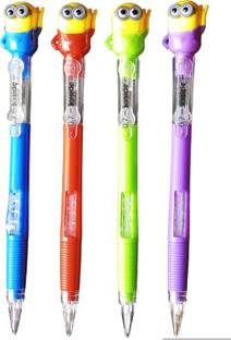 क्रेज़ीगोल Minnions pencil drawing 0.7mm Mechanical Pencil Leads pack of 4 पेंसिल