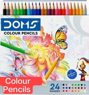 DOMS Pencil colour Hexagonal Shaped Color Pencils