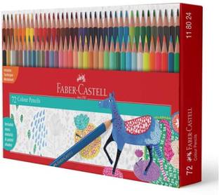 FABER-CASTELL 72 TRIANGULAR Shaped Color Pencils