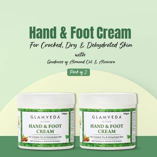 GLAMVEDA Hand & Foot Crack Cream Pack Of 2