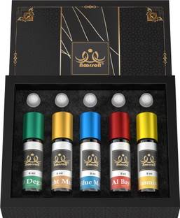 Noorson Silver Combo Non-Alcoholic Premium Fragrance Set (05 x 06Ml :Pack of 05)