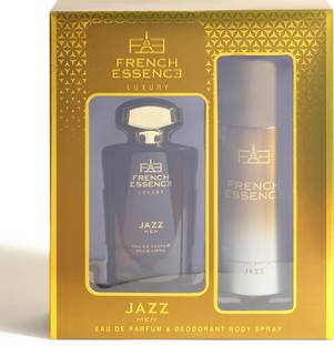 FRENCH ESSENCE Luxury Premium Jazz Gift Pack With Long Lasting Deodorant 150Ml & Perfume 60Ml