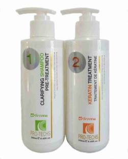 FEZONA Pre-Clarifying Treatment Shampoo 250 ml + Keratin Treatment 250 ml