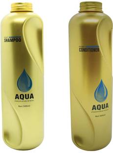 AQUA keratin daily care shampoo 500 ml and conditioner 500 ml