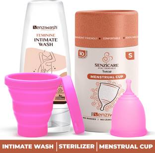 senziwash Truecup Small Reusable Menstrual