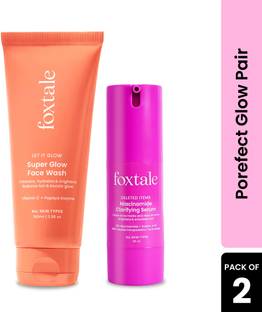 Foxtale Perfect Glow Pair - Tan & Acne Mark Removal Combo