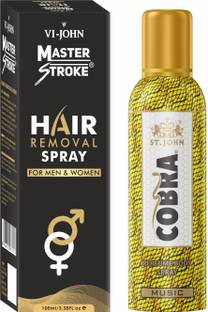VI-JOHN Master Strke Painless Hair Removal Spray For Chest, Arms and Legs