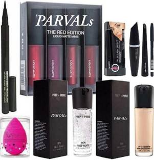 PARVALs lasting makeup kit for everyday look (Set of 8 products)