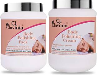 CLAVINIA Body Polishing Pack 1000 ml + Body Polishing