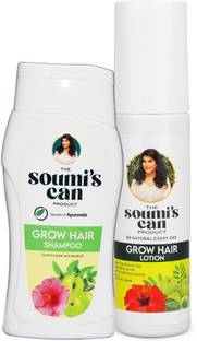 The Soumi's Can Product GROW HAIR SHAMPOO 100ML & GROW HAIR LOTION 100ML