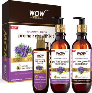 WOW SKIN SCIENCE Rosemary & Biotin Hair Growth Kit | For Healthy Haircare Routine