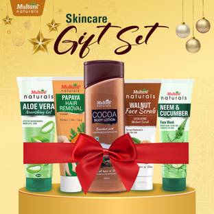 Multani Naturals Beauty & Personal Care Gift Set | Hydrate & Moisturize Skin -