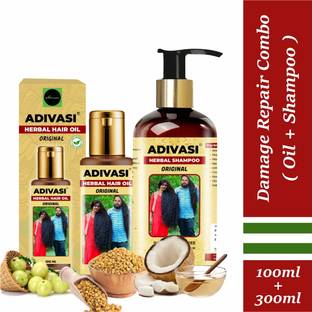 Adivasi Herbal Hair Growth Combo (2 Items in the set)