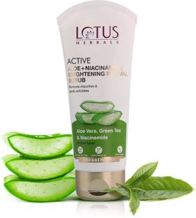 LOTUS HERBALS ACTIVE ALOE+NIACINAMIDE REVIVAL SCRUB