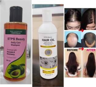 STPS Beauty Assure daily care shampoo with hair oil combo pack