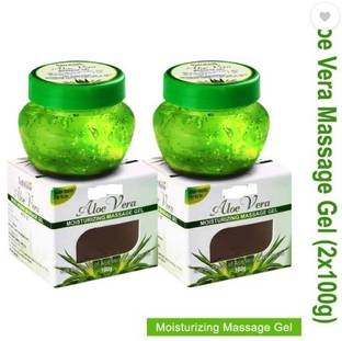 Eletree Aloe Vera Moisturizing Massage Gel 100gm Pack of 2 (200 g)
