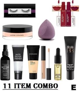 beauty bounty Primer Fixer Foundation Powder Serum Concealer Lipstick Eyelash Puff BB Cream EEA