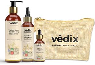 Vedix air care kit for Dry Scalp & Dry & Wavy Hair | 200 ml