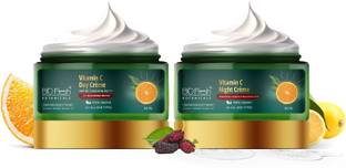 Biofresh Botanicals Vitamin C Day Night Cream Combo Anti-Aging Glowing Cream Pack Of 2