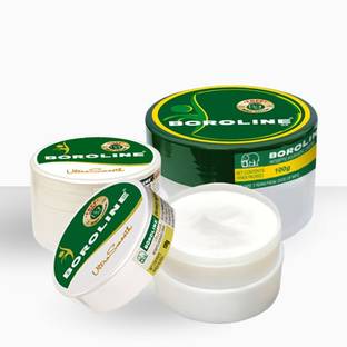 BOROLINE Antiseptic Ayurvedic Cream 100 gm + Ultrasmooth 40 gm X 2 Night Repair Cream