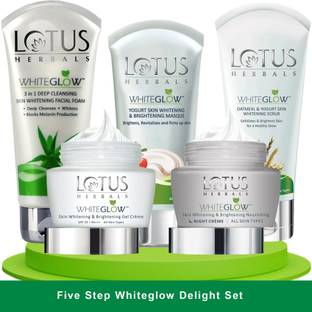 LOTUS HERBALS Five Step WhiteGlow Delight Set