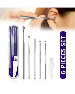 hanumate Earwax Remover Spiral Ear Wax Cleaner,Double-Ended Ear Cleaning Tool