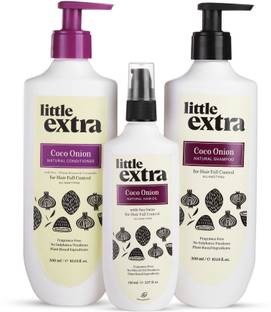 Little Extra Coco Onion Anti Hair Fall Kit without Paraben, Sulphate and Silicone
