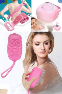 BZILO COMBO PREMIUM BATH BELT, BUBBLE BRUSH AND BATH BRUSH SCRUBBER F76
