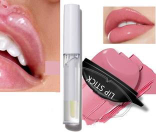 ADJD LIGHT PINK lip shape lipstick & Moisturizing Plumping Lip Gloss