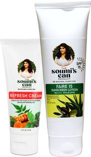 The Soumi's Can Product FAIRE 15 100ML & REFRESH CREAM 50ML