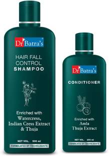 Dr Batra's Hair Fall protect Shampoo 500 ML & Amla Conditioner 200 ML