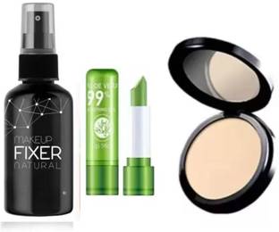 lately MAKEUP COMBO OF FIXER COMPACT & LIPSTICK