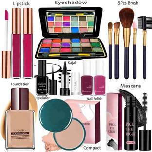 GLOW IT Makeup Combo Kit One-stop Beauty Package for Beginners and Professionals 153