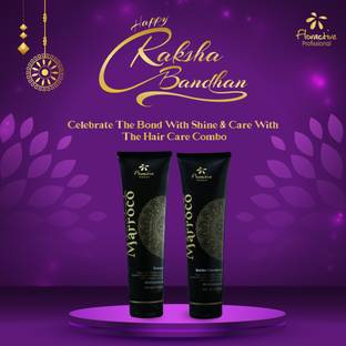 FLORACTIVE PROFISSIONAL Combo of Marroco Golden Plus Shampoo 250ml And Conditioner 250ml