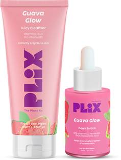 The Plant Fix Plix Combo, Juicy Face Wash 100ml & Serum 20 ml For Skin Brightening