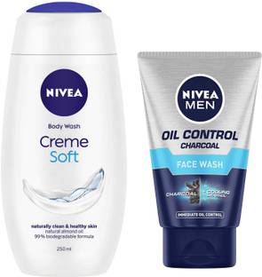 NIVEA Creme soft SG Oil Control Charcoal FW
