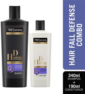 TRESemme Hair fall Defense Kit for Hairfall control - 340ml Shampoo and 190ml Conditioner
