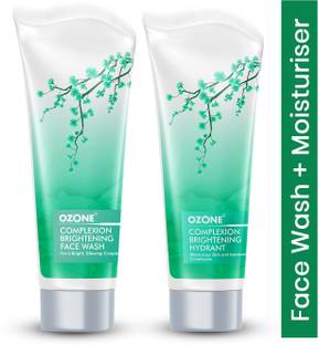 OZONE Complexion Brightening Face Wash and Hydrant