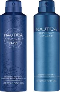 NAUTICA Voyage N83 Body Spray  -  For Men