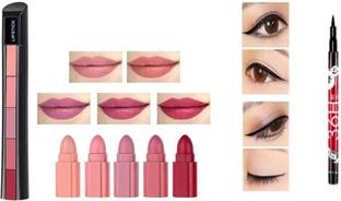 mkldsrh non transfer 5 in 1 lipstick with 36 h eyeliner for face