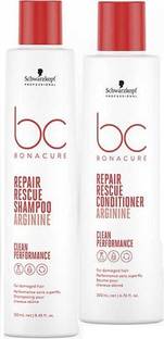 Schwarzkopf Professional Bc Bonacure Repair Rescue Combo Set Of (Shampoo and Conditioner)