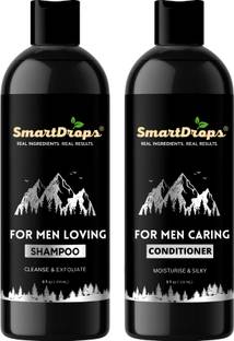 smartdrops Anti Hair Fall Shampoo and Conditioner Combo Kit For Men