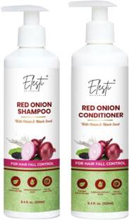 ELESTI SKINCARE Mamaearth Hair Regrowth Combo (Onion Shampoo, 250ml + Onion Conditioner, 250ml)