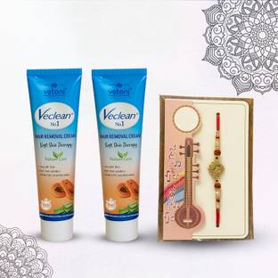 VETONI Veclean No.1 Papaya & Aloevera Hair Removal Creams for Men and Women With Rakhi