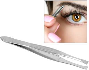 Zailie Stainless Steel Plucker For Upper Lip, Eyebrows & Blackhead Removal -Set of 1