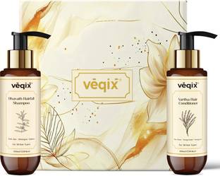 veqix Dhavath Hair Fall Shampoo & Vartha Hydrating No-Frizz Hair Conditioner