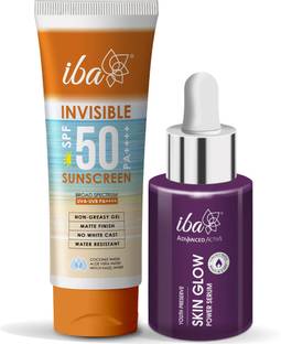 Iba Face Glow Power Serum + Sunscreen Combo