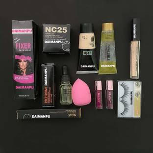 DAIMANPU Massive and Attractive Makeup Combo For Matte Looks, Smooth and Non-sticky